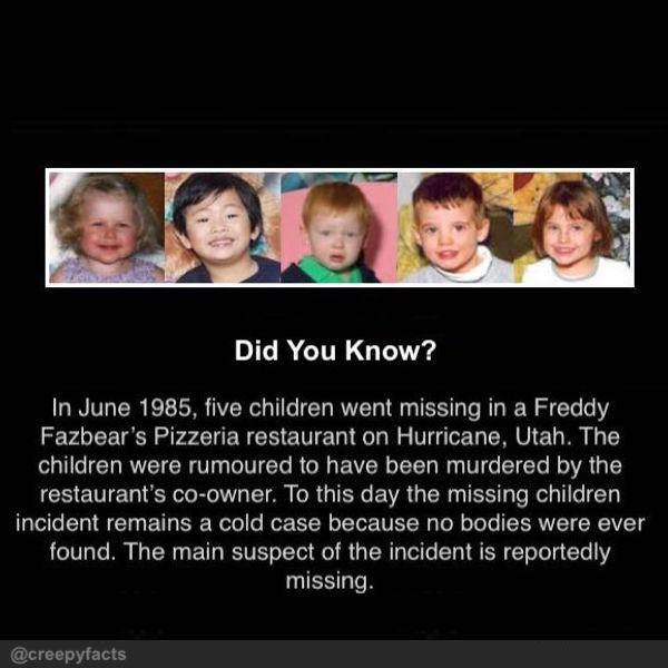 creepy facts