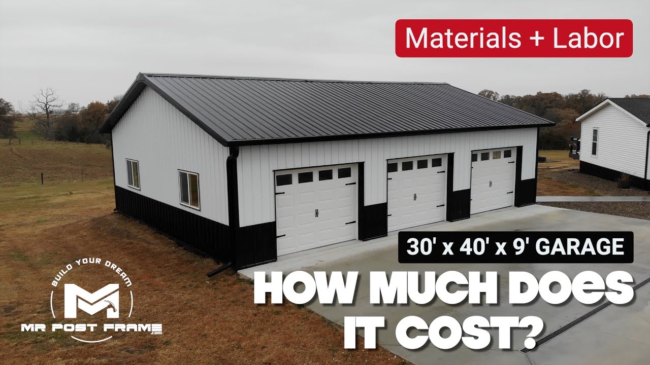 how much does it cost to build a 24x24 garage