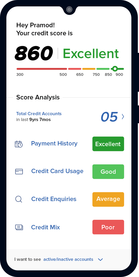 what is high credit score