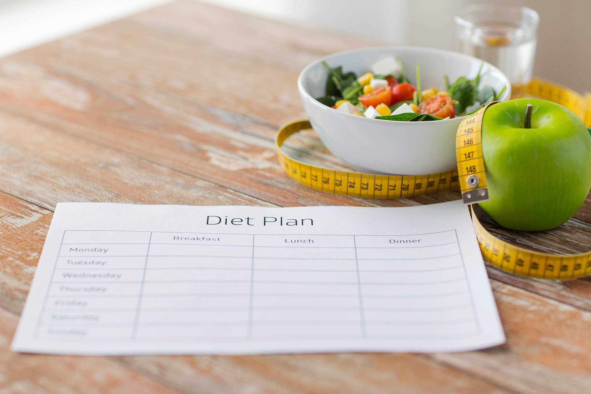 day meal plan for weight loss