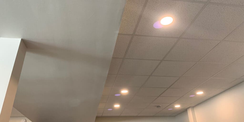 ceiling crack repair